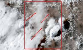 Cubre tormenta de arena 94 km de la carretera Samalayuca–Ahumada