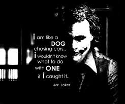 Joker Quotes on Pinterest | Heath Ledger Joker, Joker Art and ... via Relatably.com