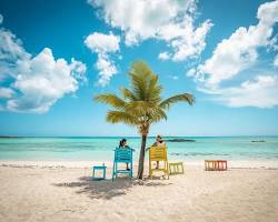 Image of beautiful beach in the Bahamas