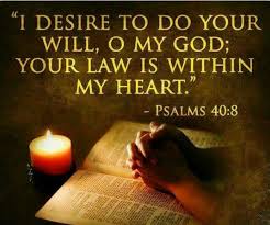 Image result for Psalm 40:9