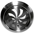 Grille de ventilation en acier inox ronde Airflow