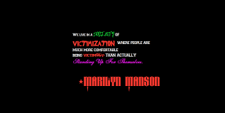 we live in a society of victimization quote | The Sporadic ... via Relatably.com