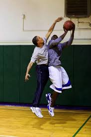 Image result for picture of obama playing basketball