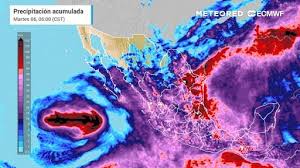 Se prolongará Temporal Lluvioso por interacción de sistemas con tormentas fuertes a torrenciales este domingo