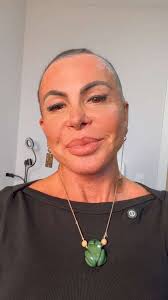 Gretchen mostra recuperação após transplante capilar: 'Olha como estou bem'