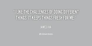 I Like A Challenge Quotes. QuotesGram via Relatably.com