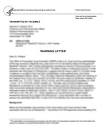 Fda warning letter hospira 2014