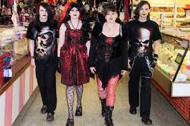 Image result for goth fashion