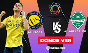 ¿A qué hora y dónde ver el partido de Cristiano, HOY en Saudi Pro League 2026 ante Al Ahli?