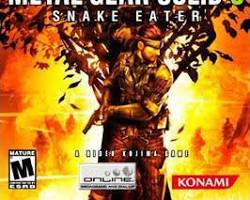 Metal Gear Solid 3: Snake Eater video game cover