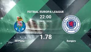 Porto - Rangers. Ponturi pariuri fotbal Europa League. 29.01.2026