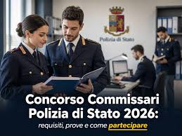 Concorso Commissari Polizia di Stato 2026: 220 Posti per Laureati