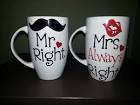Mr right coffee mug