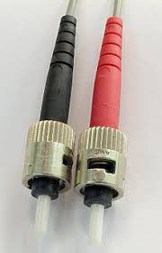 Resultado de imagen de conector FIBRA ÓPTICA st