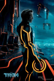 TRON: LEGACY Movie Poster Jeff Bridges Clu | Collider via Relatably.com