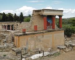 Imagem do Palácio de Cnossos