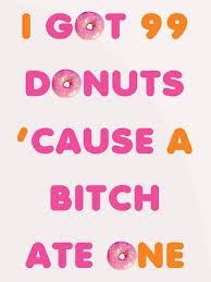 Doughnuts ;) | We Heart It | donuts, funny, and quote via Relatably.com