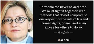 TOP 25 QUOTES BY ANNA LINDH | A-Z Quotes via Relatably.com