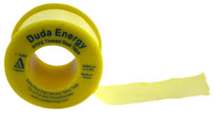 Amazon.com: 10 Rolls of 1" x 260" Yellow Teflon Thread Seal ...