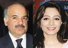 Maybe this time the permutation-combination of Tehmina Durrani and Shahbaz Sharif will work. The news of their wedding (the third for both), however, ... - glitterati_tehmina_durrani_shabaz_sharif_20050221