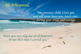 Image result for footprints in the sand