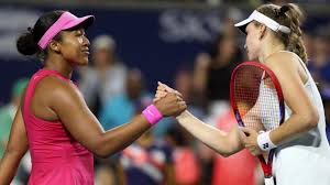 Elena Rybakina and Naomi Osaka at the Toronto Open