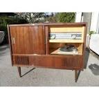Meuble tourne disque ancien
