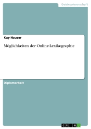 Autorenprofil | Kay Hauser | 1 eBooks | GRIN