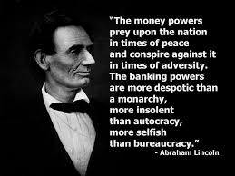 Two presidents tried to curtail the power of the banks by printing ... via Relatably.com