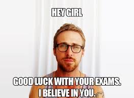 Ryan Gosling is cheering for you! ♥ Study! #studying #motivation ... via Relatably.com