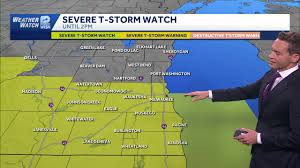 Severe Thunderstorm Watch issued for Milwaukee, southeast Wisconsin
