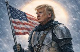 'Que la Fuerza te acompañe': Trump aparece como The Mandalorian • Internacional