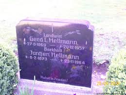 Grab von Gerd L. Hellmann (27.08.1869-20.12.1957), Friedhof ...