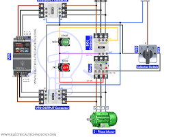 VFD wiring diagram, AI generated