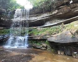 Image of Tada Waterfall in Kampot, Cambodia