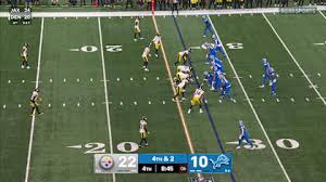 Raymond outraces the Steelers on a fourth-down TD catch and run
