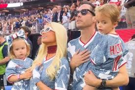 Paris Hilton Enlists Help from Her Toddlers to Present the 'Iconic' Match Ball at U.S. World Cup Game in Los Angeles