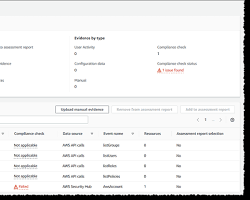 Image of adding controls to an audit in the AWS Audit Manager console