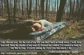 Image Quotes! - &quot;I do, cherish you For the rest of my life You... via Relatably.com