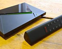 Image of NVIDIA Shield TV set top box