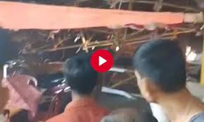 Powerful storm lashes Silchar, disrupts Durga Puja; power cuts reported citywide