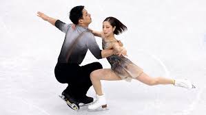 Japan's Miura and Kihara win the Olympic figure skating team pairs free program