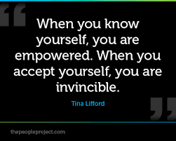 The Teen People | When you know yourself, you are empowered. When... via Relatably.com