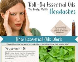 Peppermint oil for headaches