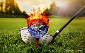 Image result for world on fire obama golfing pics