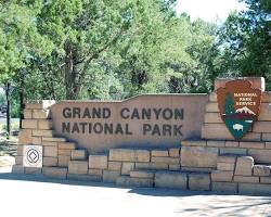 Grand Canyon National Park sign