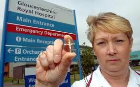 A Christian hospital worker who was ordered to remove a crucifix over health and safety fears ... - crucifix_1429655c