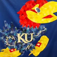 Résultat de recherche d'images pour "KU Jayhawk appliqued quilt"