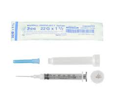 Monoject 3mL Syringes with Needles 20 - 25 Gauge | Vitality ...