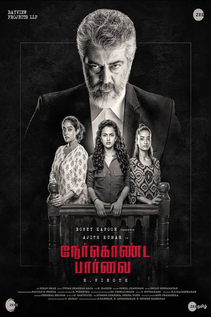 Download Nerkonda Paarvai (2019) Dual Audio {Hindi-Tamil} 480p | 720p